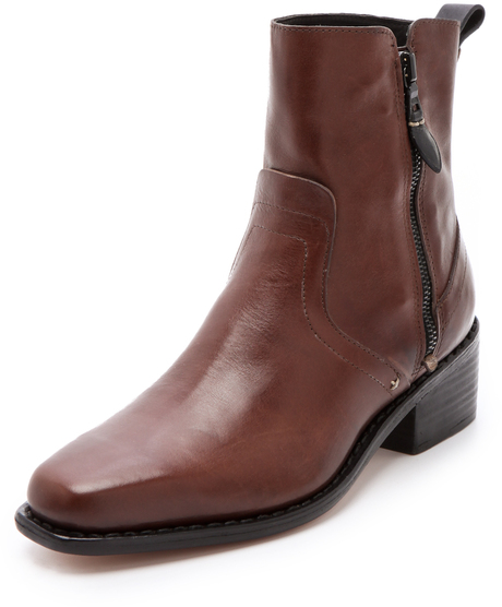 Rag And Bone brown leather boot